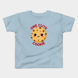 One Cute Cookie | Cookie Pun Kids T-Shirt